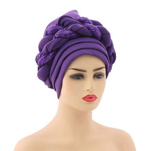 Load image into Gallery viewer, Shinning sequins turbans/hijabs 9-6 (12 colors)