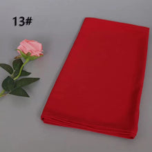 Load image into Gallery viewer, Long chiffon plain scarf/Shawl(85x180cm) (Nine colors)