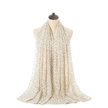 Load image into Gallery viewer, Long floral print chiffon scarf/Shawl (eight colors)