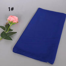 Load image into Gallery viewer, Long chiffon plain scarf/Shawl(85x180cm) (Nine colors)
