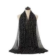 Load image into Gallery viewer, Long floral print chiffon scarf/Shawl (eight colors)
