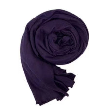 Load image into Gallery viewer, large plain long jersey scarf(twenty-nine colors)