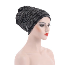Load image into Gallery viewer, Shinning sequins Turbans/Hijabs pattern 9-8(Ten colors)