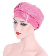 Load image into Gallery viewer, Shinning sequins turbans/hijabs 10-3 (10 colors)