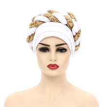 Load image into Gallery viewer, Shinning sequins turbans/hijabs 9-6 (12 colors)