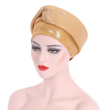 Load image into Gallery viewer, Shinning sequins turbans/hijabs 10-3 (10 colors)
