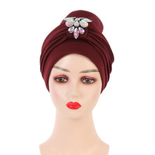 Load image into Gallery viewer, Shinning sequins turbans/hijabs 9-5(8 colors)