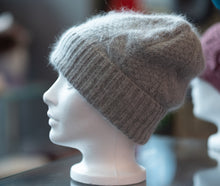 Load image into Gallery viewer, Knit angora hat for winter 6
