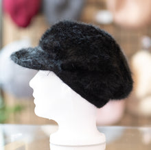 Load image into Gallery viewer, Winter Angora Hat with brim 13 (Eight colours)
