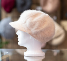 Load image into Gallery viewer, Winter Angora Hat with brim 13 (Eight colours)