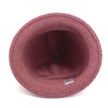 Load image into Gallery viewer, Women Winter wool French bucket Hat with flower 2 (Three colours)