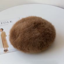 Load image into Gallery viewer, Angora beret hat 6 (eight  colours)