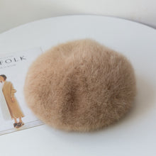 Load image into Gallery viewer, Angora beret hat 6 (eight  colours)