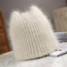 Load image into Gallery viewer, Winter angora unisex plain Hat 10 (Eight colours)