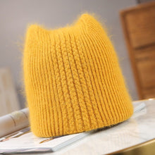 Load image into Gallery viewer, Winter angora unisex plain Hat 10 (Eight colours)