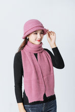 Load image into Gallery viewer, Winter knit Hat with brim 11 (Five colours)