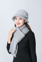 Load image into Gallery viewer, Winter knit Hat with brim 11 (Five colours)