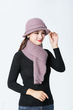 Load image into Gallery viewer, Winter knit Hat with brim 11 (Five colours)