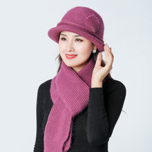 Load image into Gallery viewer, Winter knit Hat with brim 11 (Five colours)