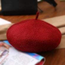Load image into Gallery viewer, Wool beret hat 2 (Eleven colours)