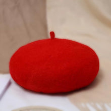 Load image into Gallery viewer, Wool beret hat 2 (Eleven colours)