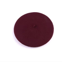 Load image into Gallery viewer, Wool beret hat 3 (Twenty-three colours)