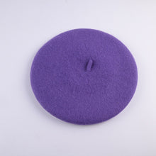 Load image into Gallery viewer, Wool beret hat 3 (Twenty-three colours)