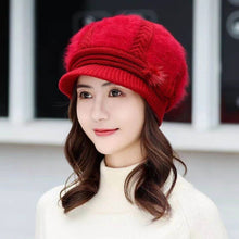 Load image into Gallery viewer, Winter Hat with brim 9 (Seven colours)