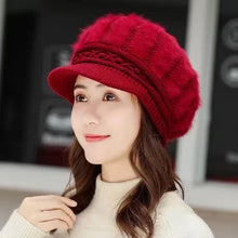 Load image into Gallery viewer, Winter Hat with brim 16 (Seven colours)