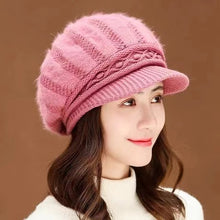 Load image into Gallery viewer, Winter Hat with brim 16 (Seven colours)