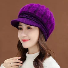 Load image into Gallery viewer, Winter Hat with brim 16 (Seven colours)