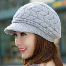 Load image into Gallery viewer, Winter Hat with brim 17 (Seven colours)