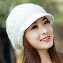 Load image into Gallery viewer, Winter Hat with brim 17 (Seven colours)