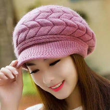 Load image into Gallery viewer, Winter Hat with brim 17 (Seven colours)