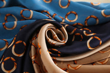 Load image into Gallery viewer, Women's satin long silk feeling multicolours scarf/shawl (Two colours)