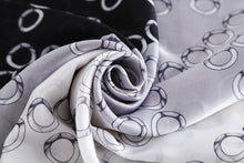 Load image into Gallery viewer, Women's satin long silk feeling multicolours scarf/shawl (Two colours)