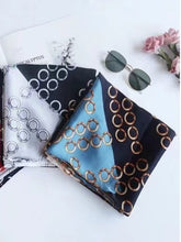 Load image into Gallery viewer, Women's satin long silk feeling multicolours scarf/shawl (Two colours)