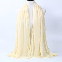 Load image into Gallery viewer, large plain long jersey scarf(twenty-nine colors)