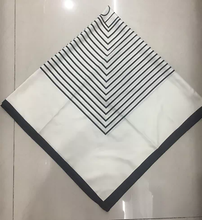 Load image into Gallery viewer, L-High density satin square scarf 3 (Two colours)