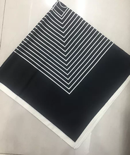 Load image into Gallery viewer, L-High density satin square scarf 3 (Two colours)