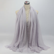 Load image into Gallery viewer, Large plain cotton Shawl/Scarf (twenty-four colours)