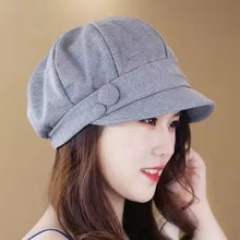 Load image into Gallery viewer, New style octagonal plain cap with soft brim  (Five colors)