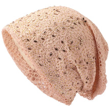 Load image into Gallery viewer, Glitters Lace Cap 8 (four colors)