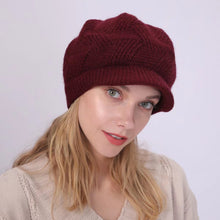 Load image into Gallery viewer, Winter Hat with brim 15-2 (Nine colors)