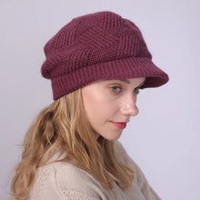 Load image into Gallery viewer, Winter Hat with brim 15-2 (Nine colors)