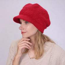 Load image into Gallery viewer, Winter Hat with brim 15-2 (Nine colors)
