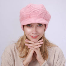 Load image into Gallery viewer, Winter Hat with brim 15-2 (Nine colors)
