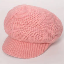 Load image into Gallery viewer, Winter Hat with brim 15-2 (Nine colors)