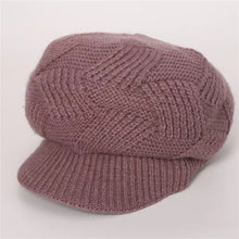 Load image into Gallery viewer, Winter Hat with brim 15-2 (Nine colors)