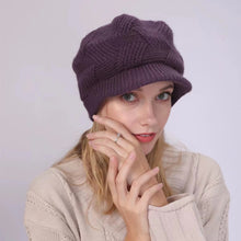 Load image into Gallery viewer, Winter Hat with brim 15-2 (Nine colors)